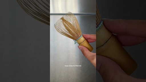 How to use and store your matcha whisk (chasen)