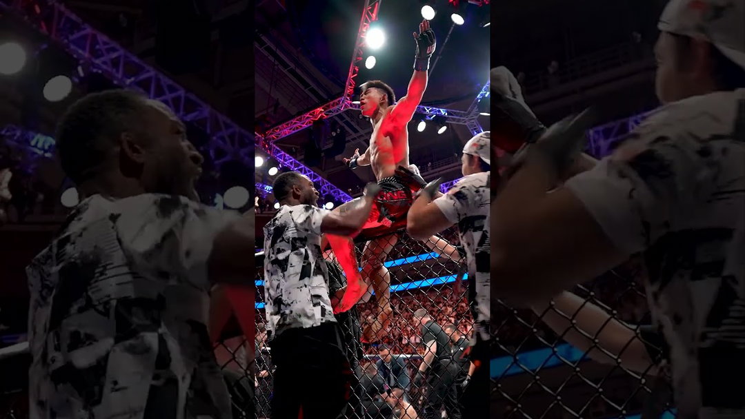 Jon Jones reacts to Song Yadong KO at #UFCShanghai! 👀 #UFC #UFCIndia