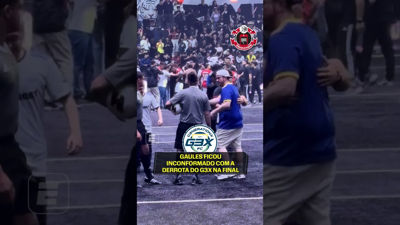 GAULES FICOU INCONFORMADO COM A DERROTA NA KINGS LEAGUE! #shorts