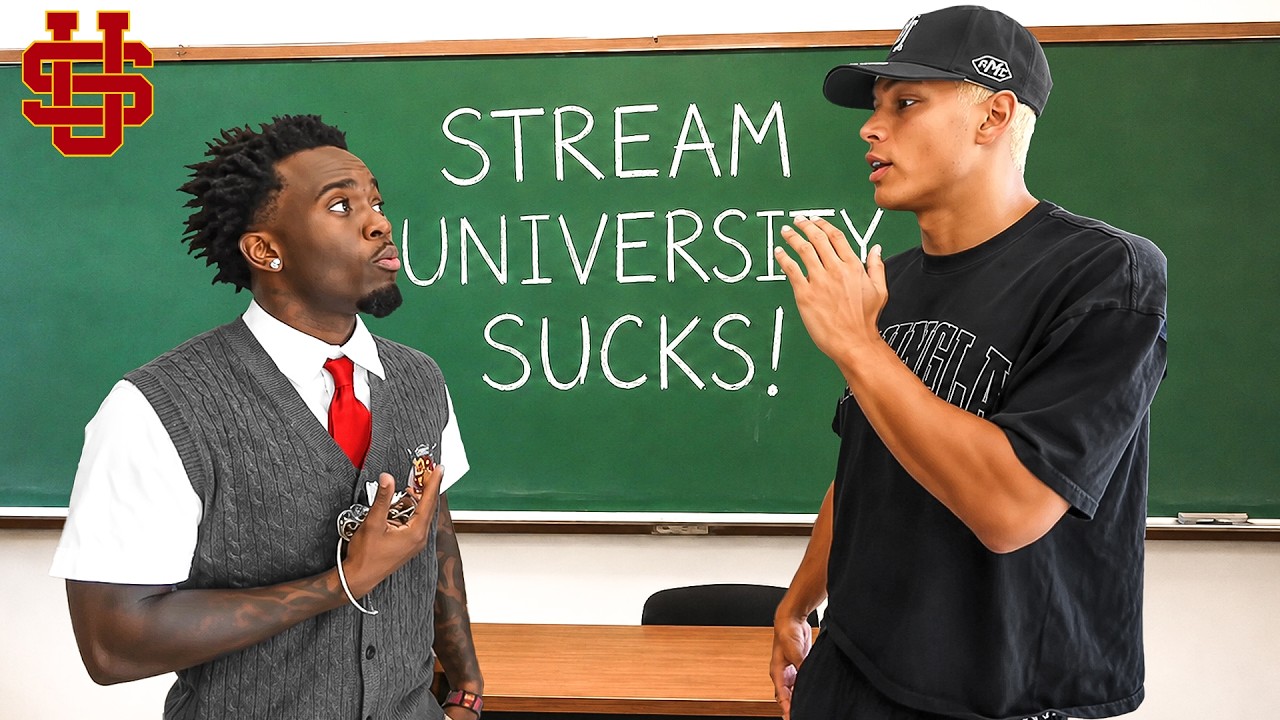 Marlon X Kai Cenat Best Moments at Streamer University!
