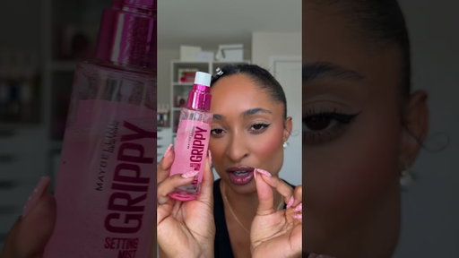 ad Being VERY serious with this recommendation 👏🏽💅🏽 @maybellineuk Grippy Setting Mist 🩷