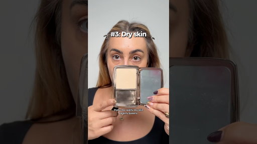 WHAT TYPE OF POWDER SHOULD YOU USE FOR YOUR SKIN TYPE? #makeupshorts #powder #beauty