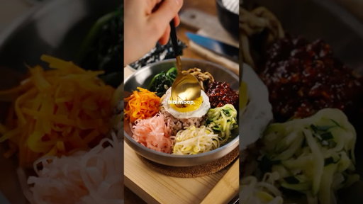 the right way to eat Bibimbap #ad