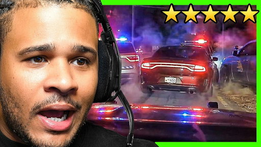 can a Dodge Charger Hellcat evade 5 GSP troopers ?