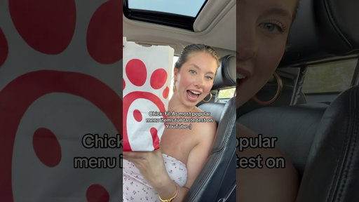 Chick-Fil-As most popular menu items full video tomorrow:) #mukbang #foodie #foodvlog