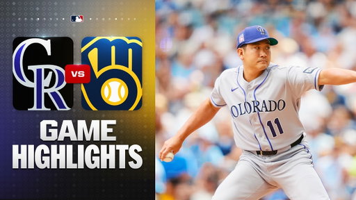 Rockies vs. Brewers Game Highlights (7/24/26) | MLB Highlights