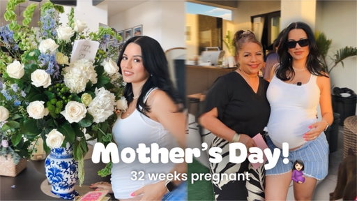 SPEND MOTHERS DAY WITH ME | 32 Weeks pregnant 🤰🏻