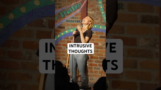 Intrusive thoughts: British edition 😂 #shorts #standupcomedy #crowdwork #intrusivethoughts #heights