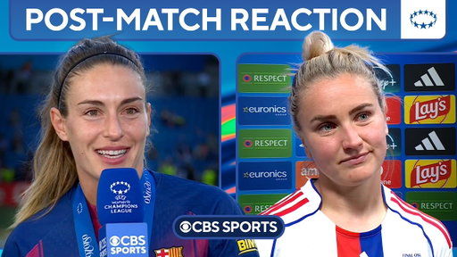 "No words to describe how i'm feeling" Alexia Putellas following Barcelona's UWCL victory vs Lyonnes