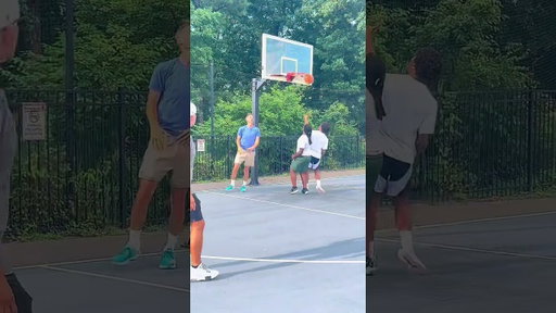 🔥🤣 Back at it, making defenders look silly. Where should our intern hoop next?!