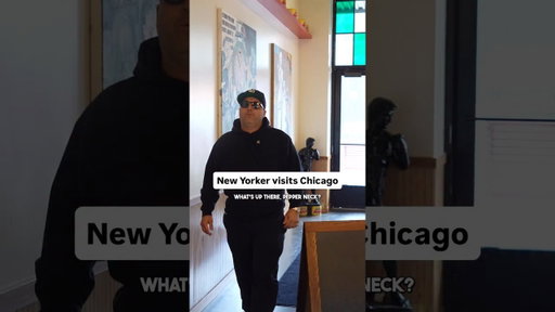 New Yorker visits Chicago
.
.
. 
#chicago #newyork #italian