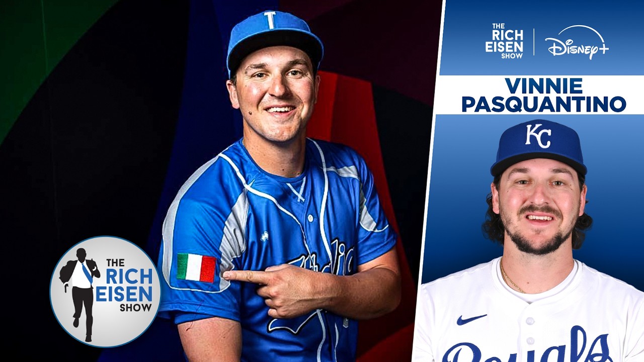 Royals 1B Vinnie Pasquantino’s Hilarious Take on ABS; Playing for Italy in WBC | The Rich Eisen Show