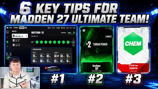 6 KEY TIPS YOU NEED FOR MADDEN 27 ULTIMATE TEAM!
