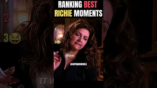 RANKING RICHIE BEST MOMENTS #tonysoprano #thesopranos