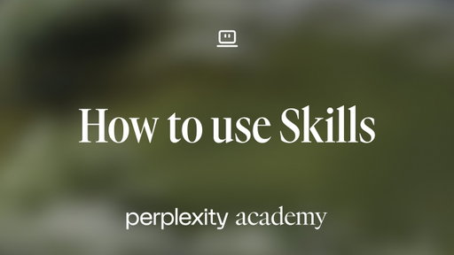 How to use Computer Skills | Perplexity Academy