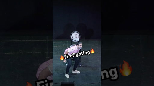 We had a vet(?), a pilot(?), and now… Rafeh, the firefighter(?!) 🙄 #comedy #standupcomedy #funny