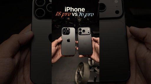 iPhone 18 pro vs iPhone 16 pro #shorts