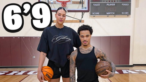 i 1v1'd A WNBA Player.. (Liz Cambage)