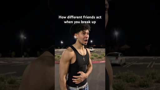 How different friends act when you break up #funny #calebcity #trarags #rdcworld