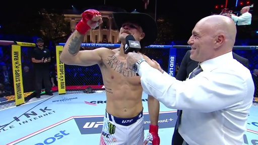 #UFCWhiteHouse Diego Lopes: Entrevista en el Octágono