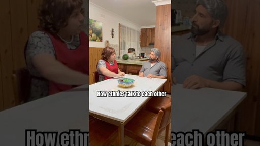 We’re not arguing, it’s just how we talk!