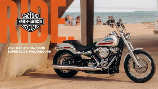 2026 Harley-Davidson Super Glide Walkaround | Milwaukee-Eight 117 Performance & Classic FX Style