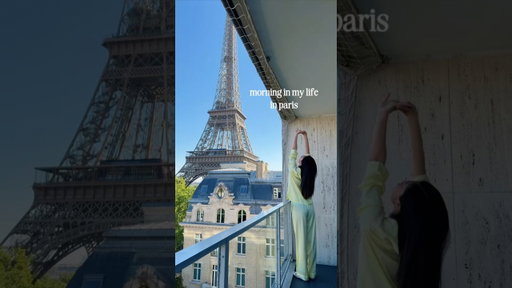 Morning in My Life in Paris 💌 #vlog #productivity #morningroutine #paris