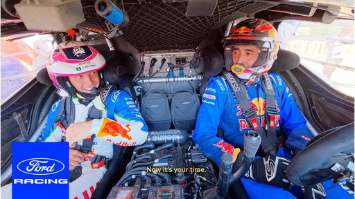 Liam Lawson Takes on the Raptor T1+ | Ford Racing