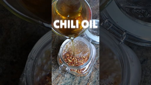 How to make chili oil. What are you using this on?