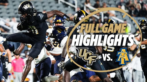 UCF Football, 68 vs. NC A&T, 7 // FULL GAME HIGHLIGHTS // Sep. 6, 2025