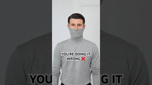 How to wear a turtleneck ✅ #turtlenecksweater #turtleneck #mensfashion #styletips #styletipsformen