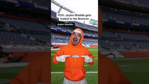 POV: Jaylen Waddle gets traded to the Broncos😂🏈