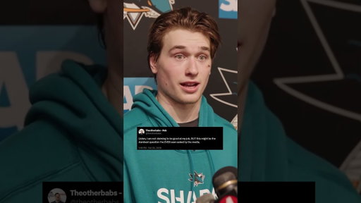 Celebrini Asked the WORST QUESTION OF ALL TIME