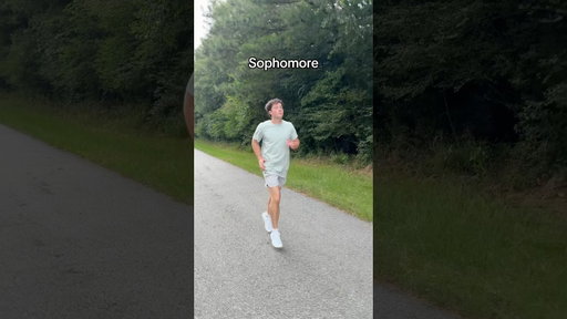 Running based on how hard your year is