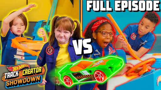 Team @KamdenboyKyraboo VS @AforAdley and Niko! | Track Creator Showdown | Episode 1 | Hot Wheels