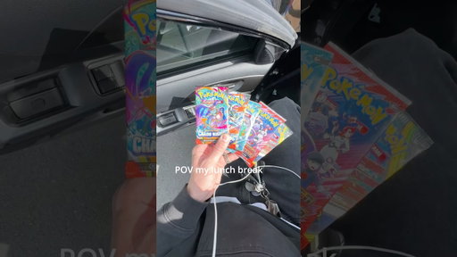 POV Opening Pokemon for my Lunch Break! #pokemontcg