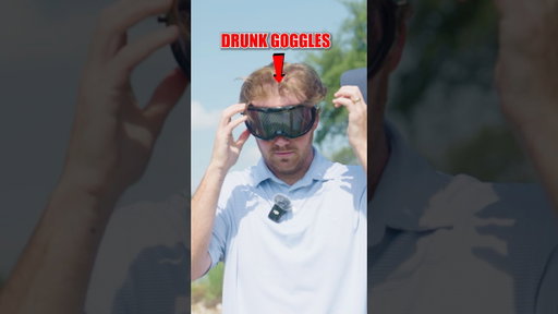 Drunk Goggles make golf fun