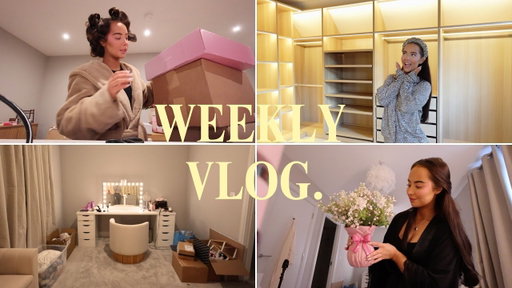 spend the week with me, new wardrobes, lots of hauls, girly bathroom | chyna solder