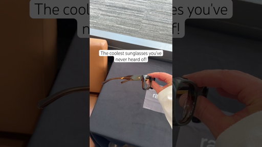 The coolest sunglasses, and you've probably never heard of the brand! #sunglassesfashion #fashion