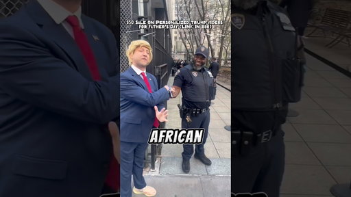 Trump Meets 2 Cops Hilarity Ensues