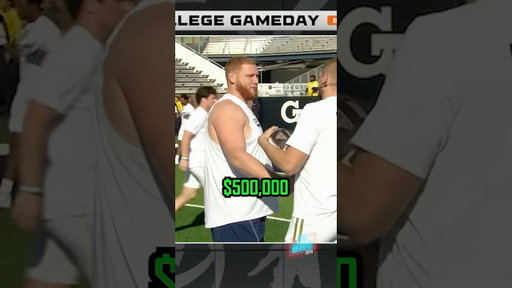 Pat McAfee Offers Haynes King $500,000 in Crossbar Challenge?! #collegegameday