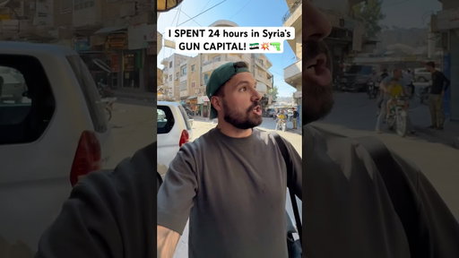 I VISITED THE GUN CAPITAL OF SYRIA! 🇸🇾 #travel #syria #suriya #idlib #turkey #viral #documentary