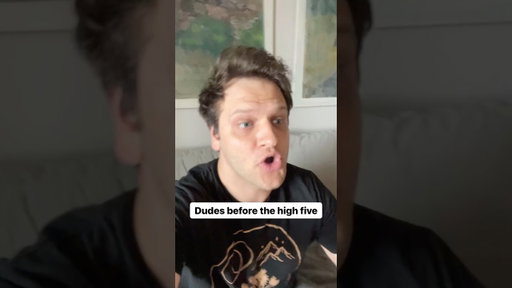 The tension… #highfive #sports #nfl #dudesrock