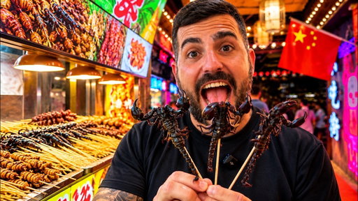 Probé la COMIDA CALLEJERA de CHINA y esto fue lo que encontré 🇨🇳