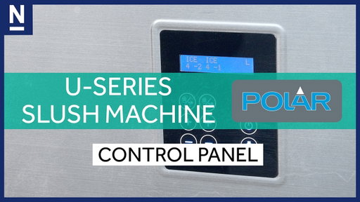 Polar U-Series Slush Machine- Control Panel Guide