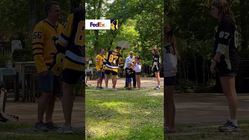 The Moment You Realize Sidney Crosby is at Your House 🥹 #nhl #sidneycrosby #fans