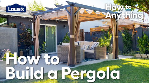 How to Build a Pergola | How To Anything
