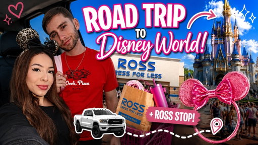 ROAD TRIP TO DISNEY WORLD + ROSS SHOPPING