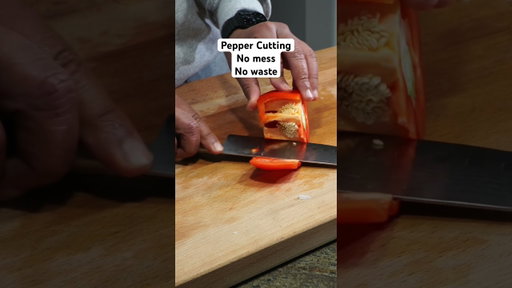 How To Cut A Pepper