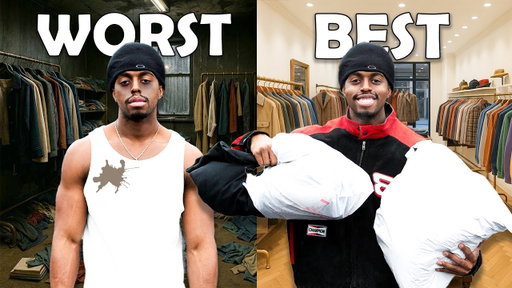I Survived The Best Vs Worst Thrift Store